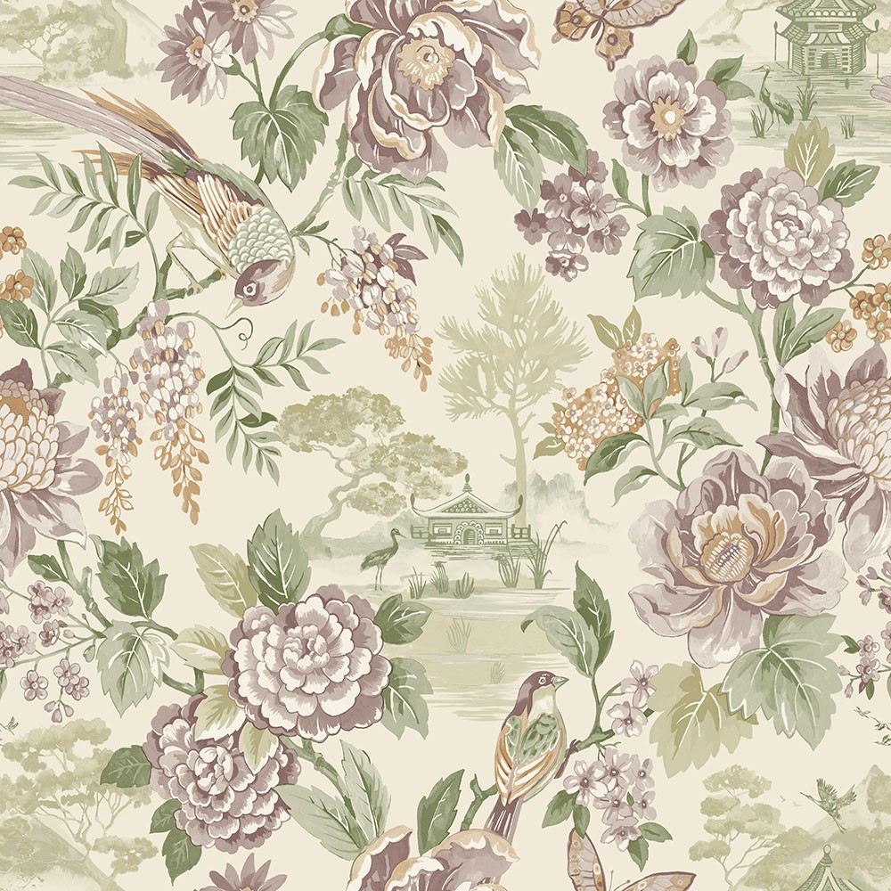 Afbeeldingen van Hana green/cream - 91830